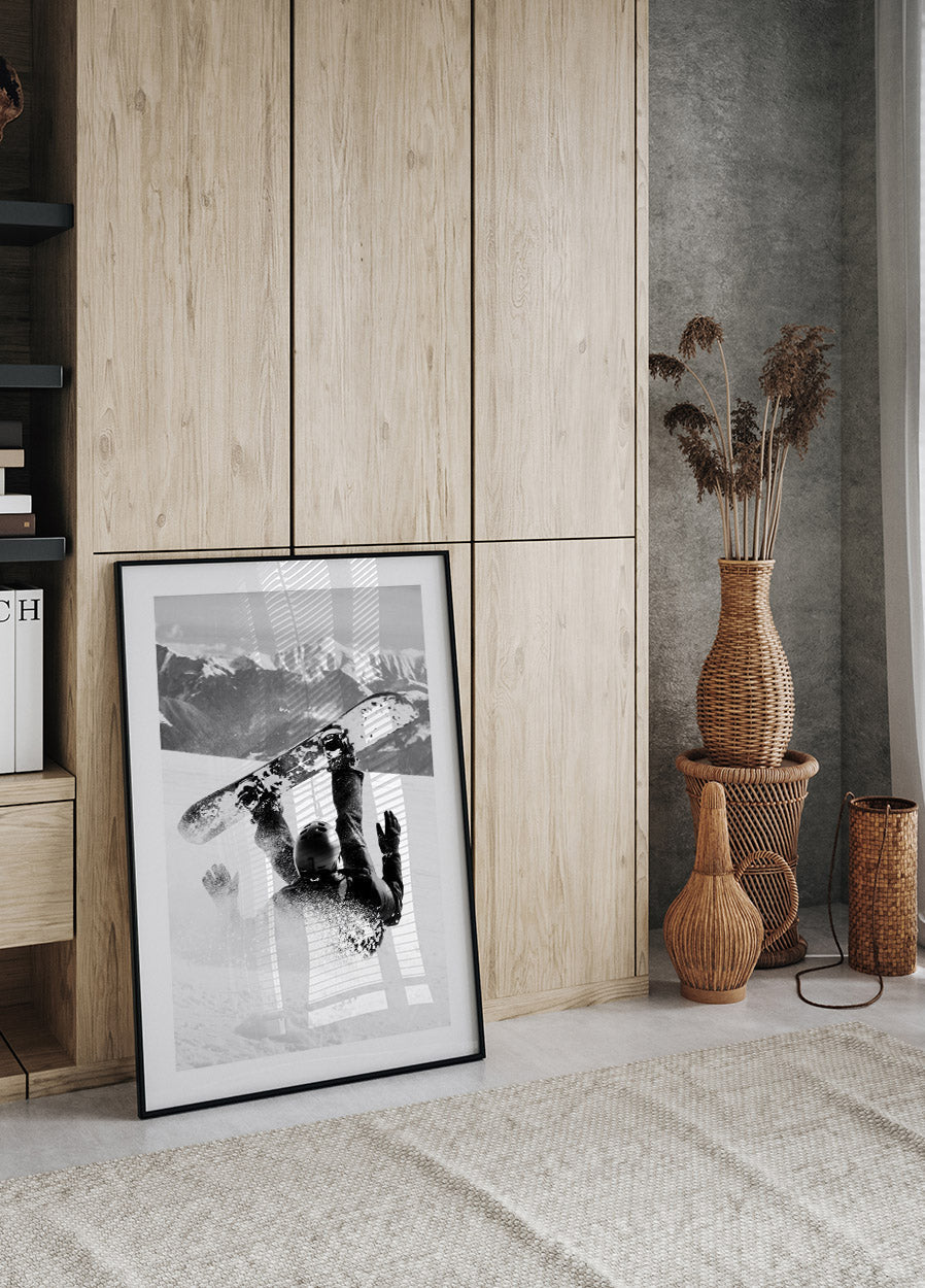 Snowboarder No. 4 Poster - Posterbox.no