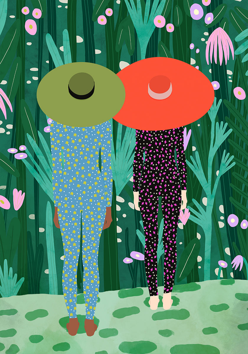 Jungle Pajamas Poster