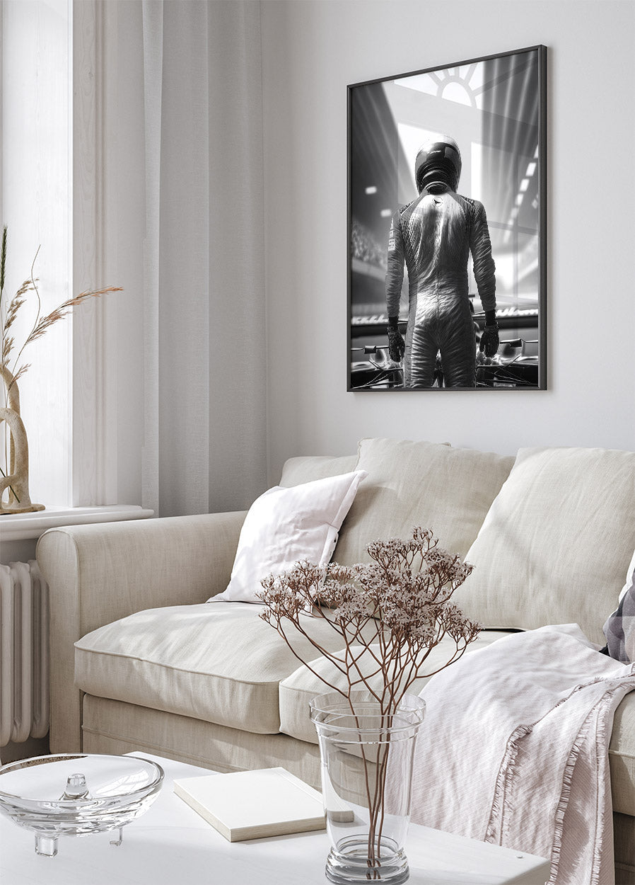 Race Car Driver Poster - Posterbox.no