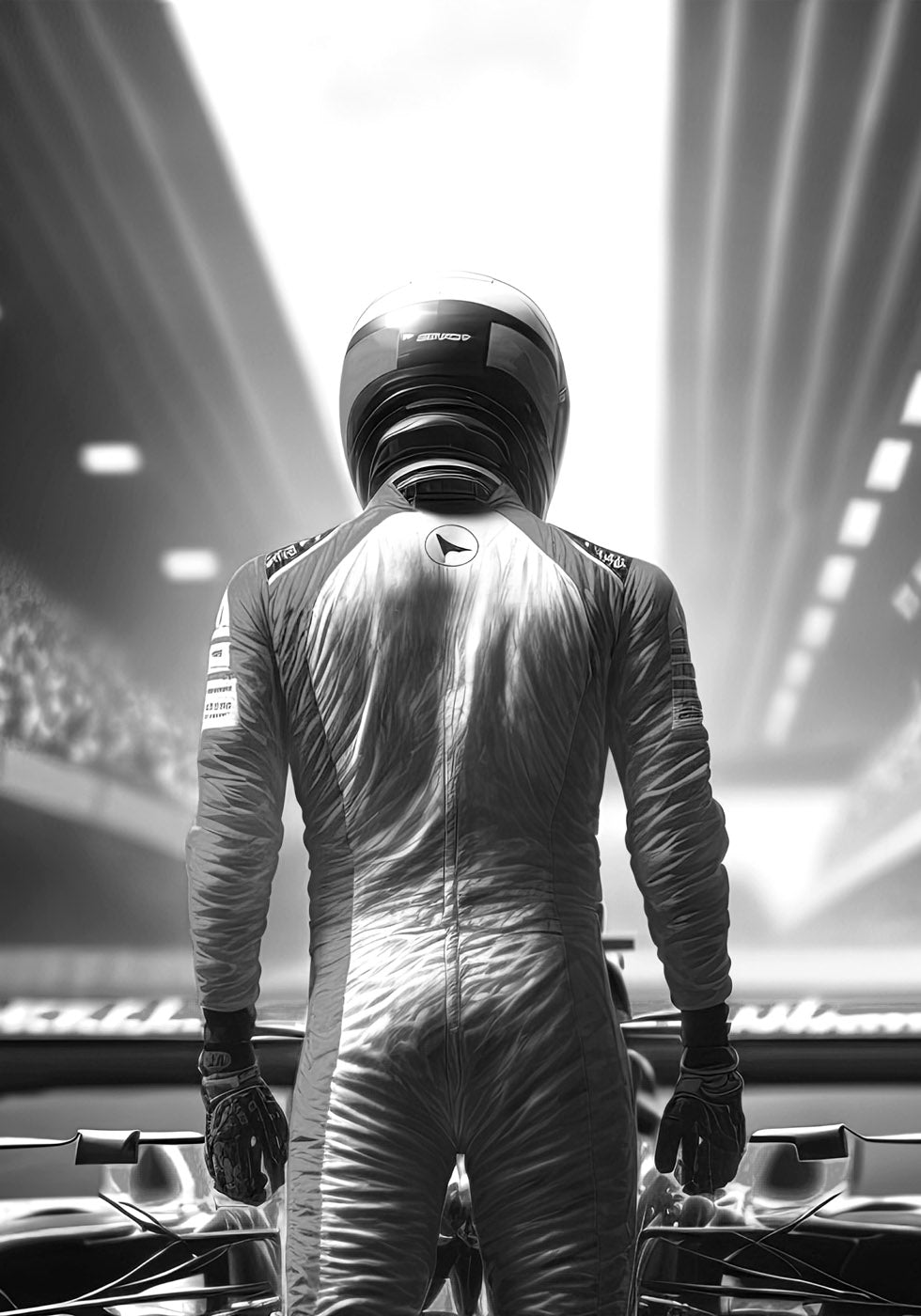 Race Car Driver Poster - Posterbox.no