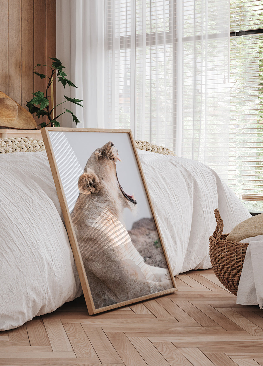 Lioness Roar Poster - Posterbox.dk