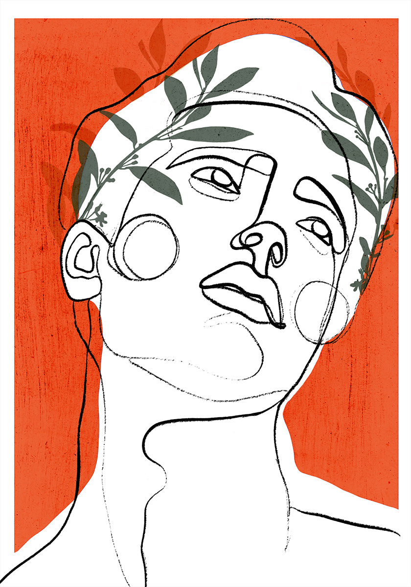 Lush Contemplation Poster