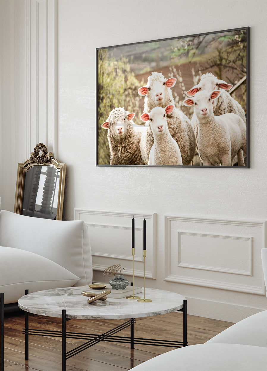 Flock of Sheep Poster - Posterbox.dk