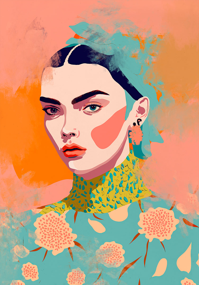 Vivid Elegance Poster