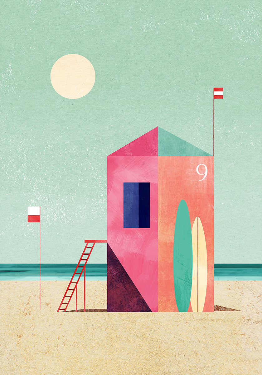 Surf Hut Poster