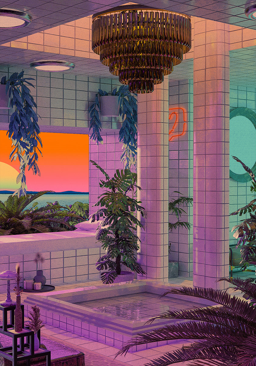 Vaporwave Pool