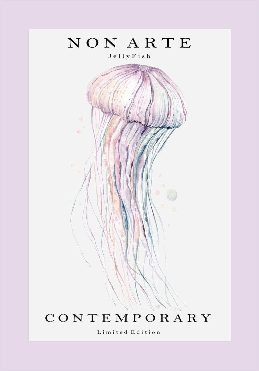 Non Arte Jellyfish Poster