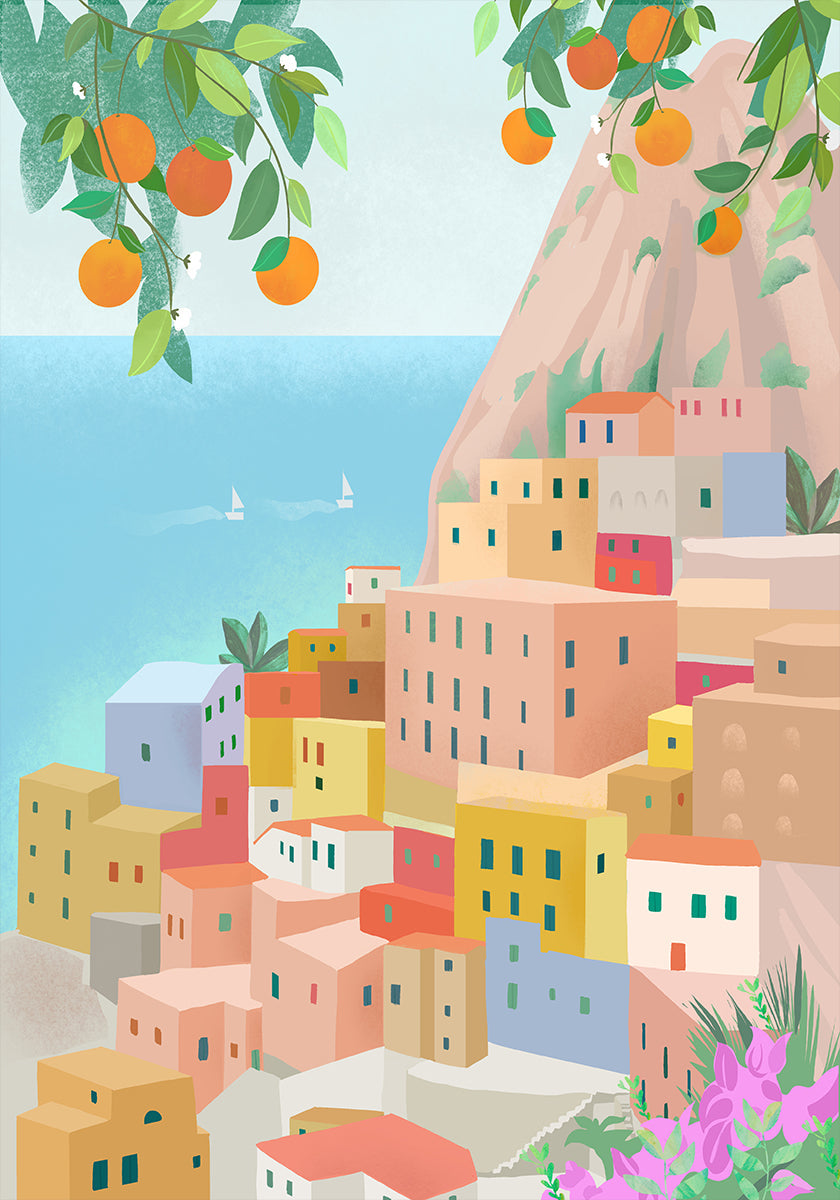 Amalfi Poster