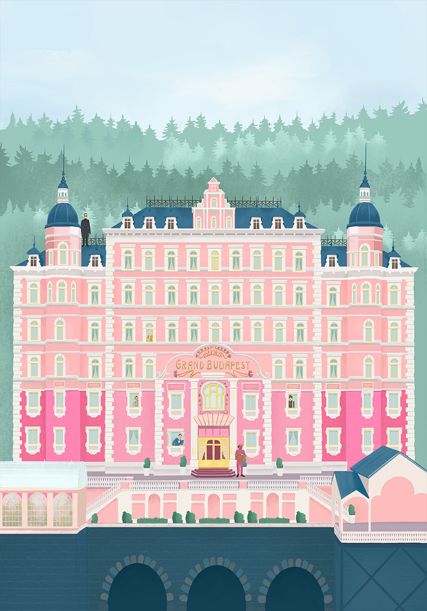 The Grand Budapest Hotel Poster