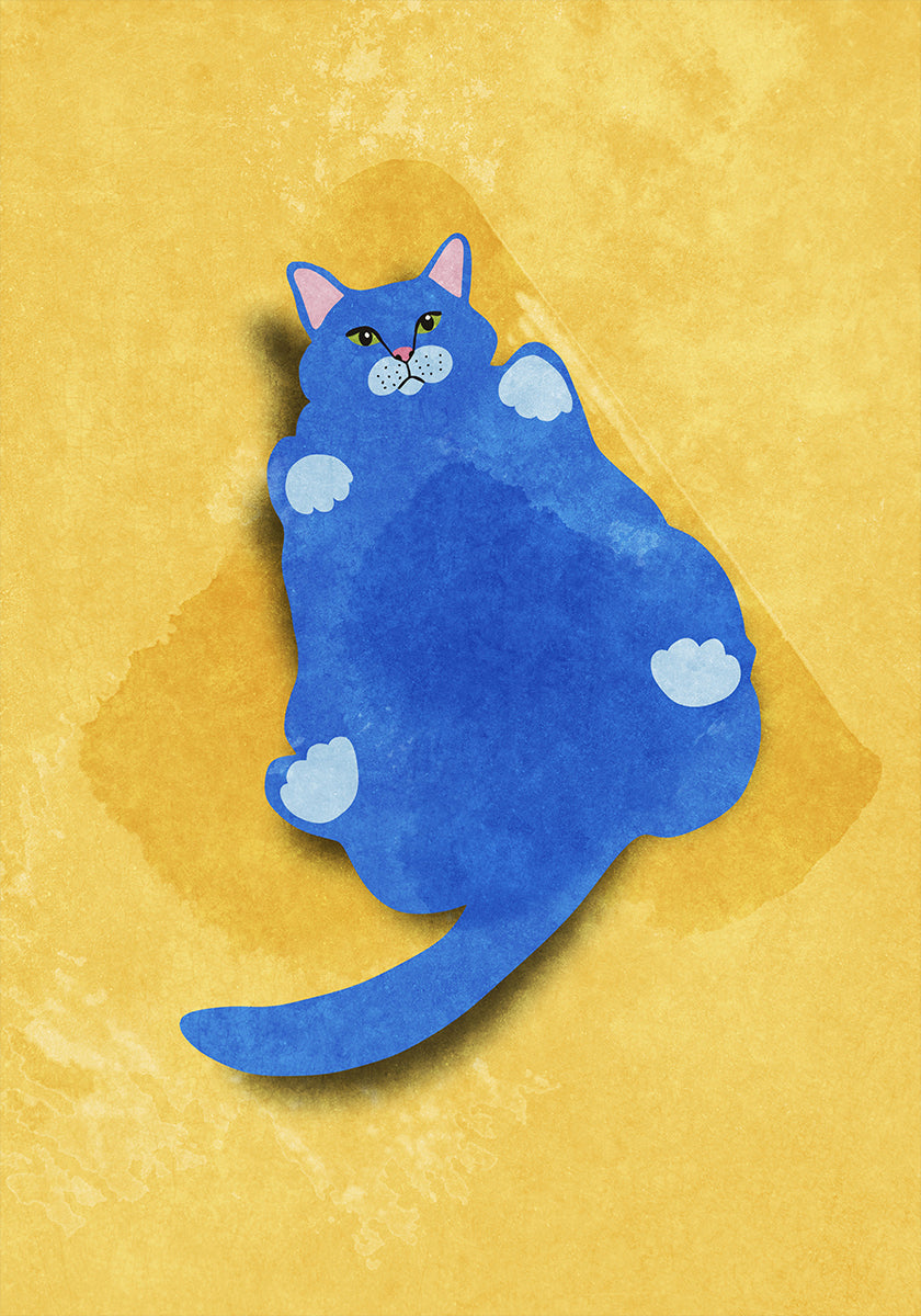 Fat Cat Poster