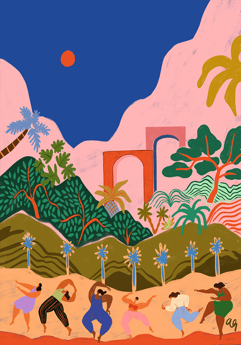 Dancing In Paradise Poster