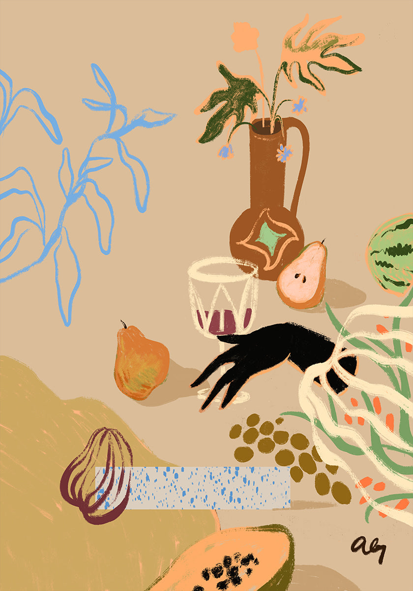 Pass Me The Pear Poster