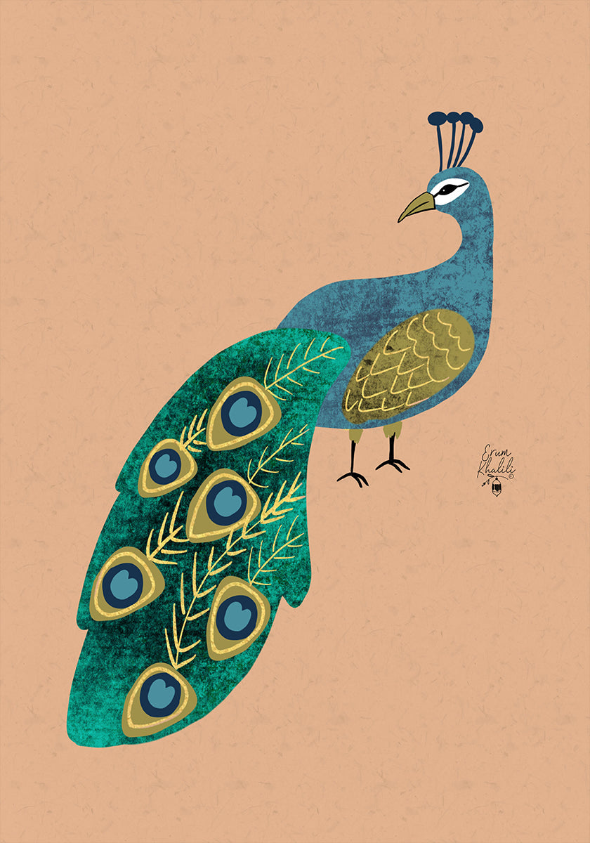 Peacock Erum Khalili.png Poster