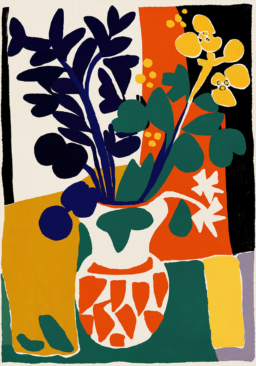 Floral Symphony Poster