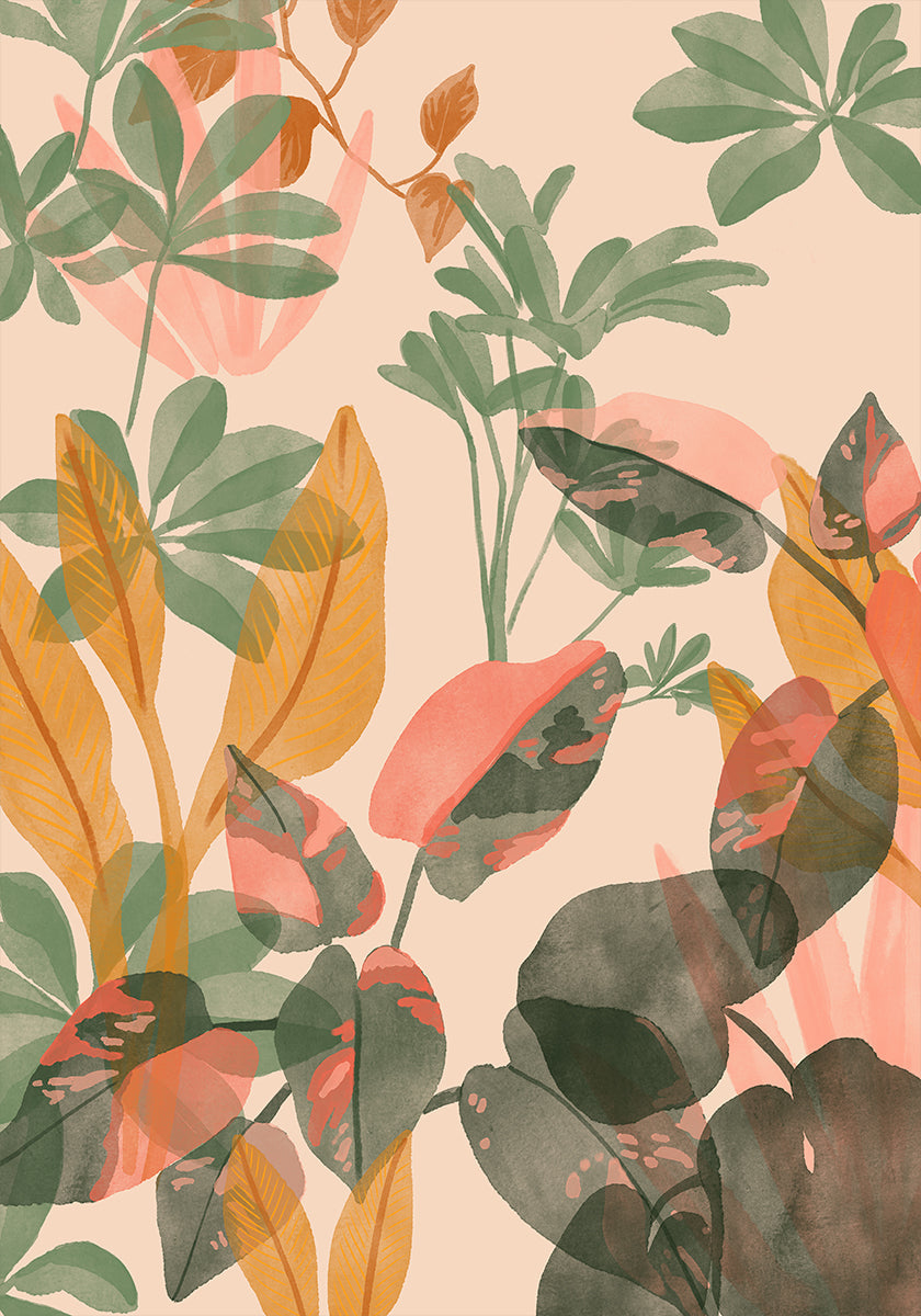 Tropical Mess Poster