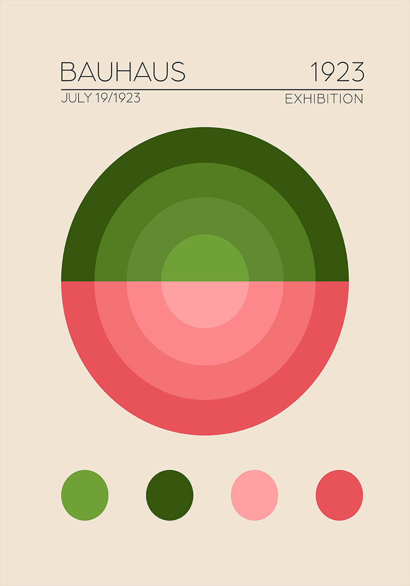 Geometric Harmony Poster