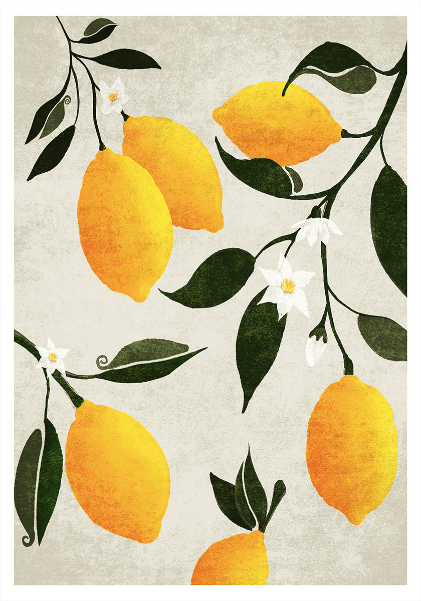 Citrus Symphony Poster