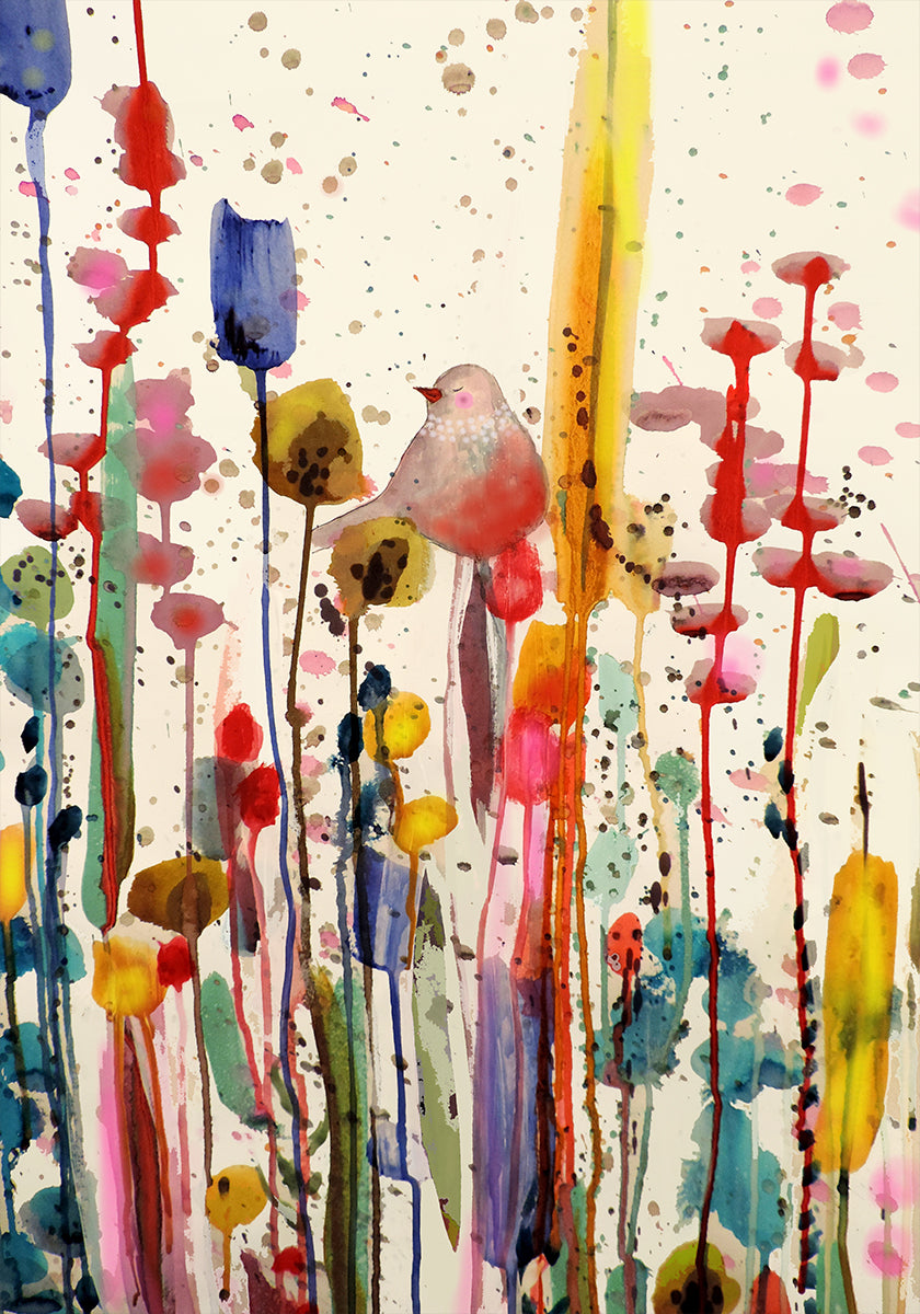 Bird in Bliss Poster