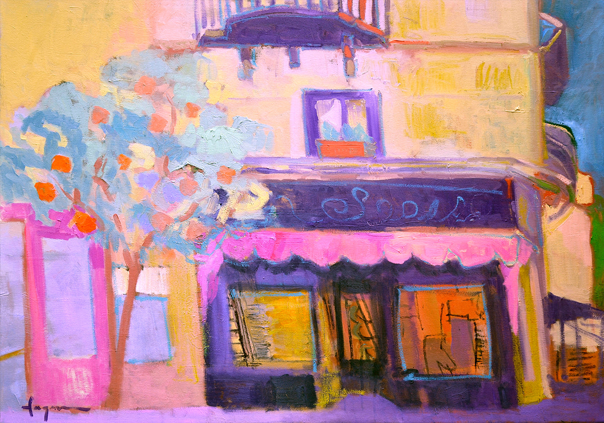 Vibrant Café Scene