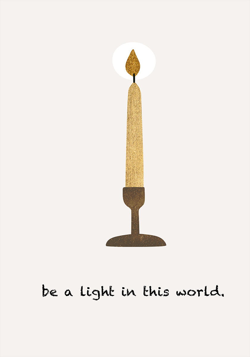 Be a Light Poster