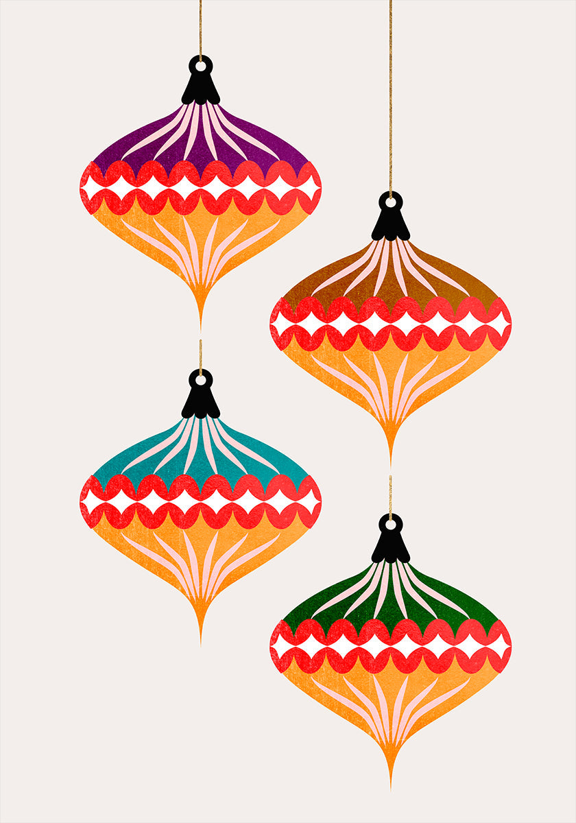 Christmas Balls (vers.3) Poster