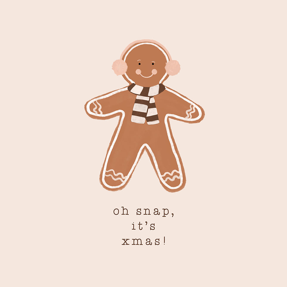 Oh Snap It's Xmas Poster Poster