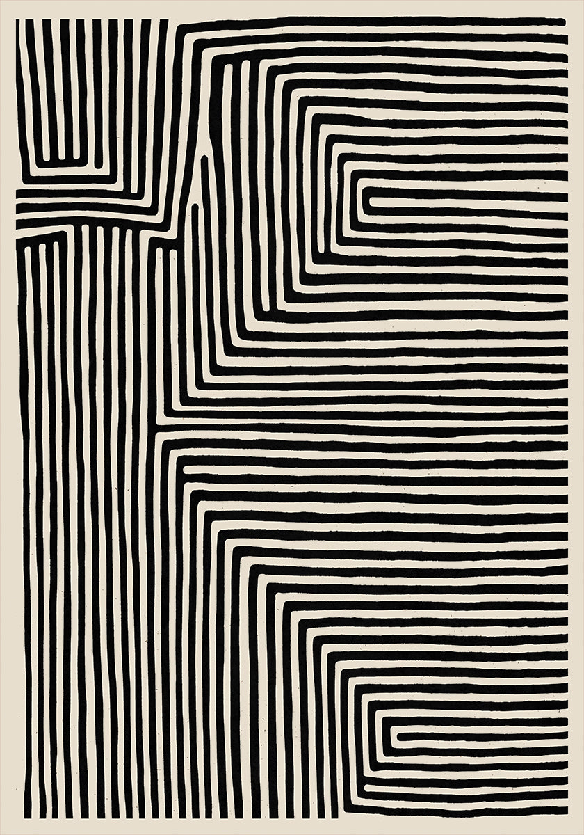 Linear Labyrinth Poster