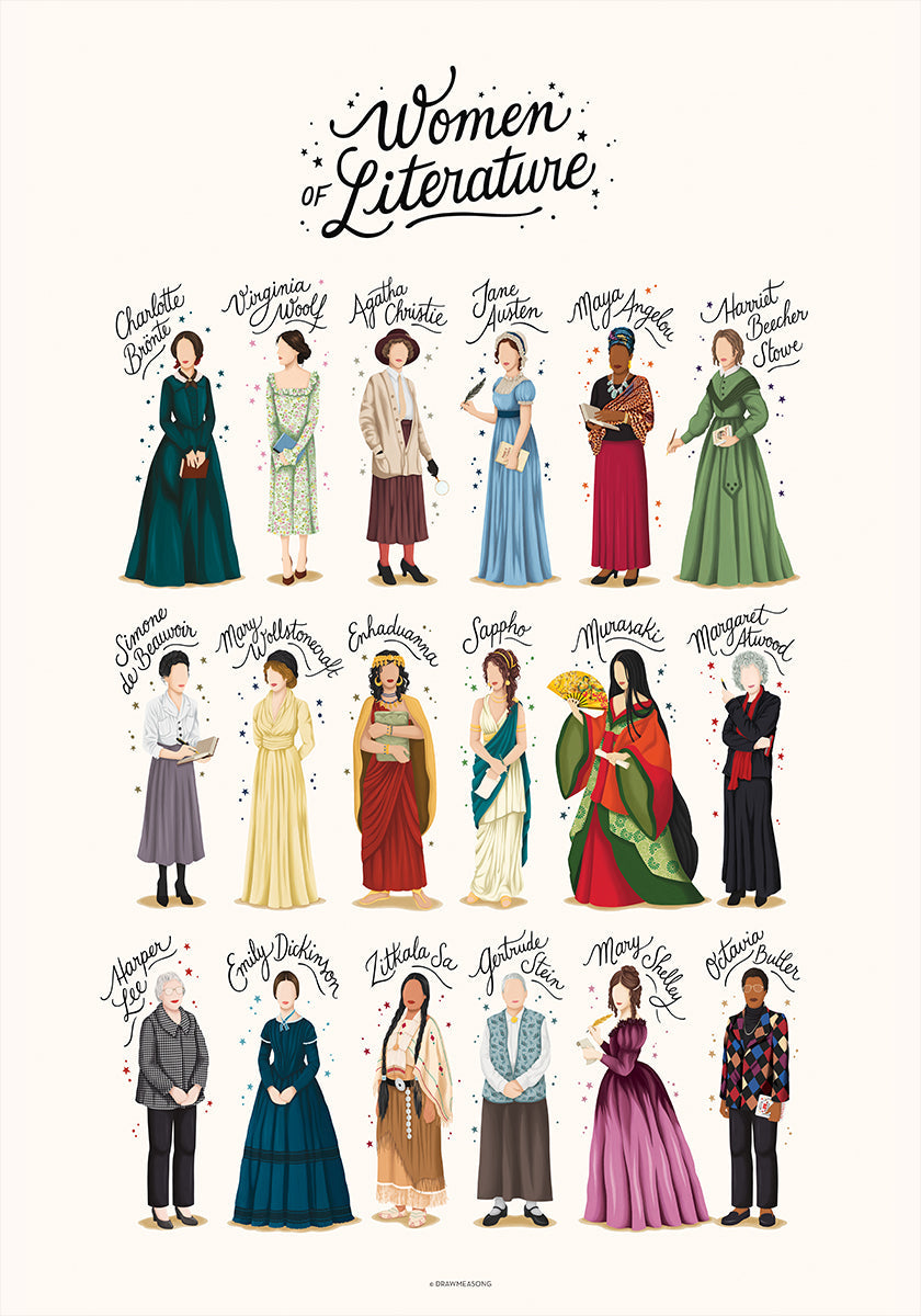 Women of Literature Poster