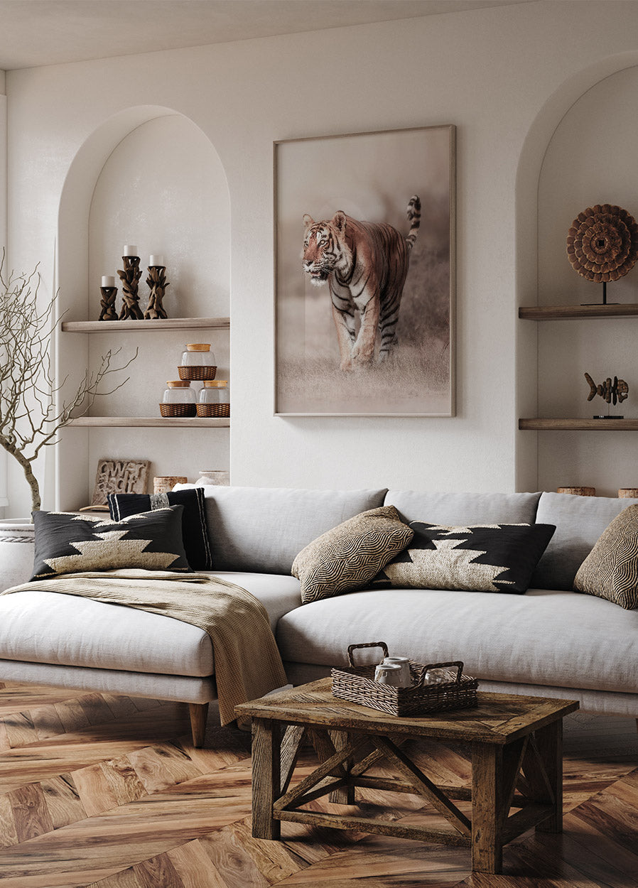 Tiger Walk Poster - Posterbox.no