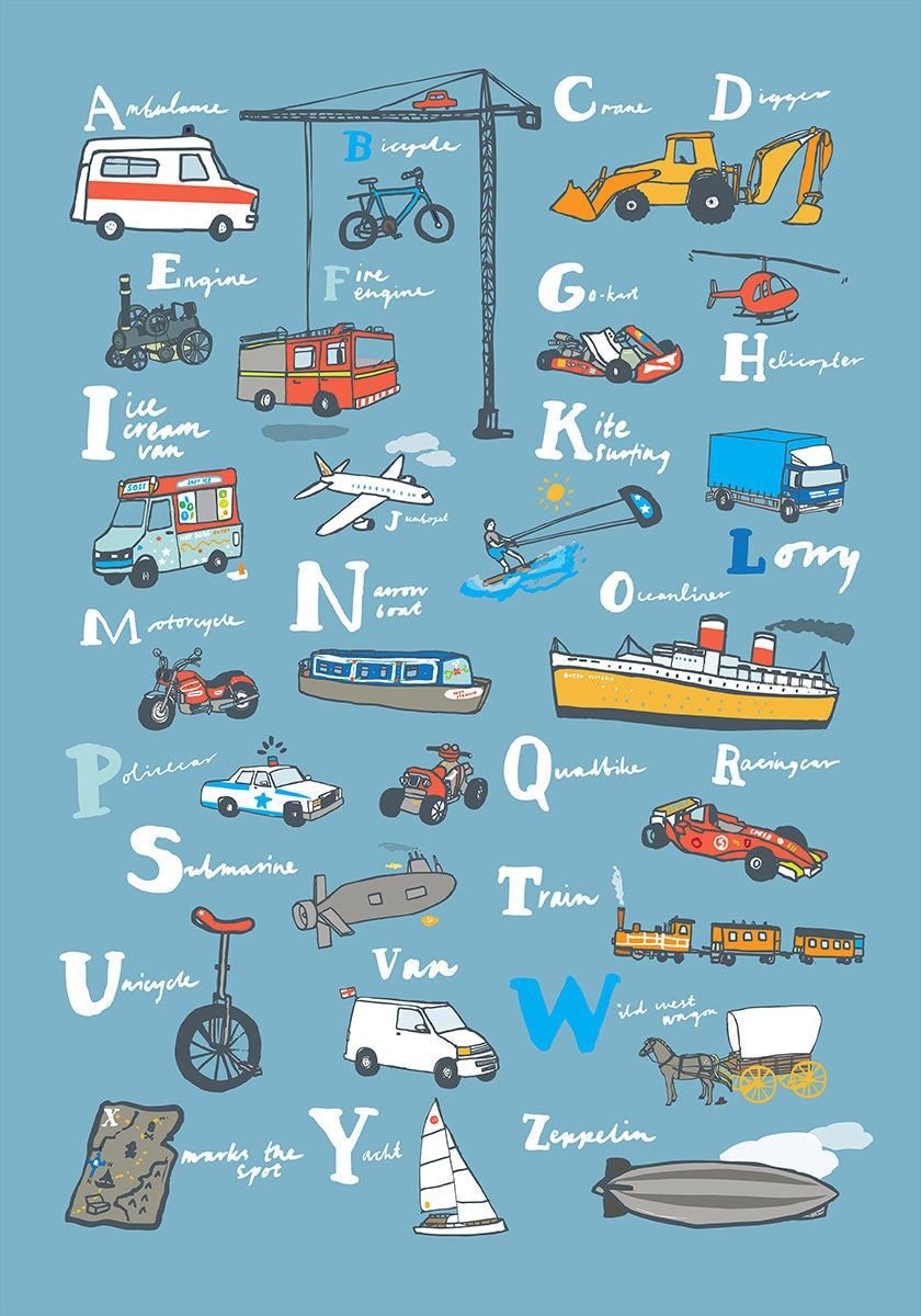 Abc Transport Poster