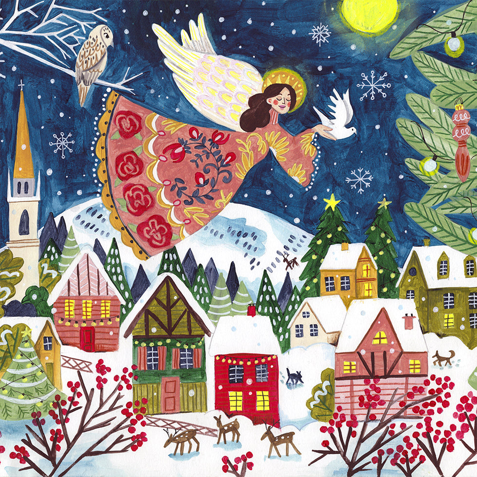 Angel of Peace square Posters