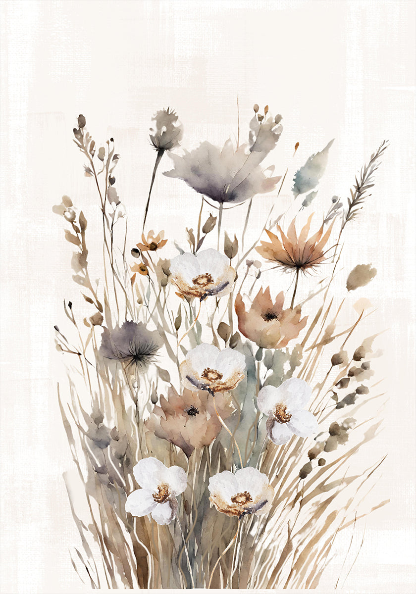 Wild grasses-3 Poster