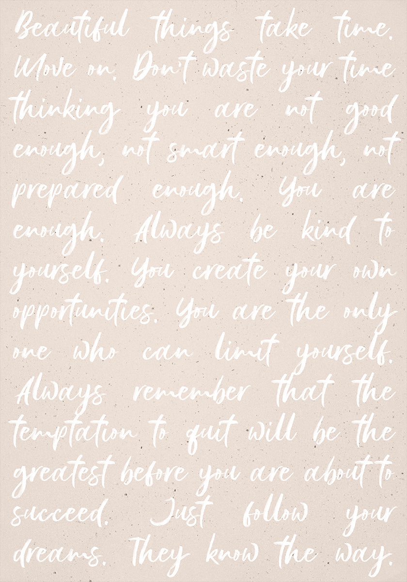 Motivational Quotes Poster