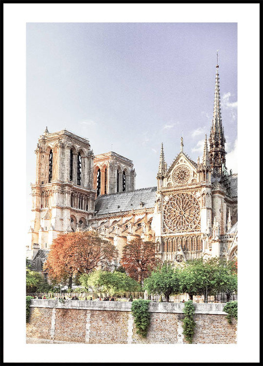 Notre Dame Page Poster - Posterbox.no