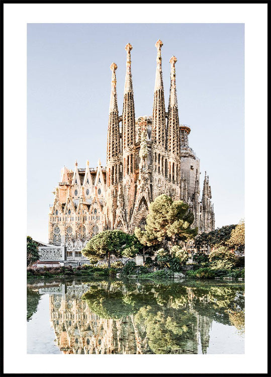 Sagrada Família Barcelona Poster - Posterbox.no
