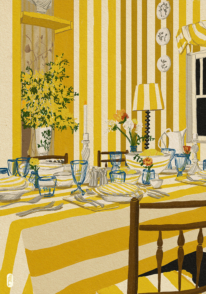 Week 30 Room Portrait Poster