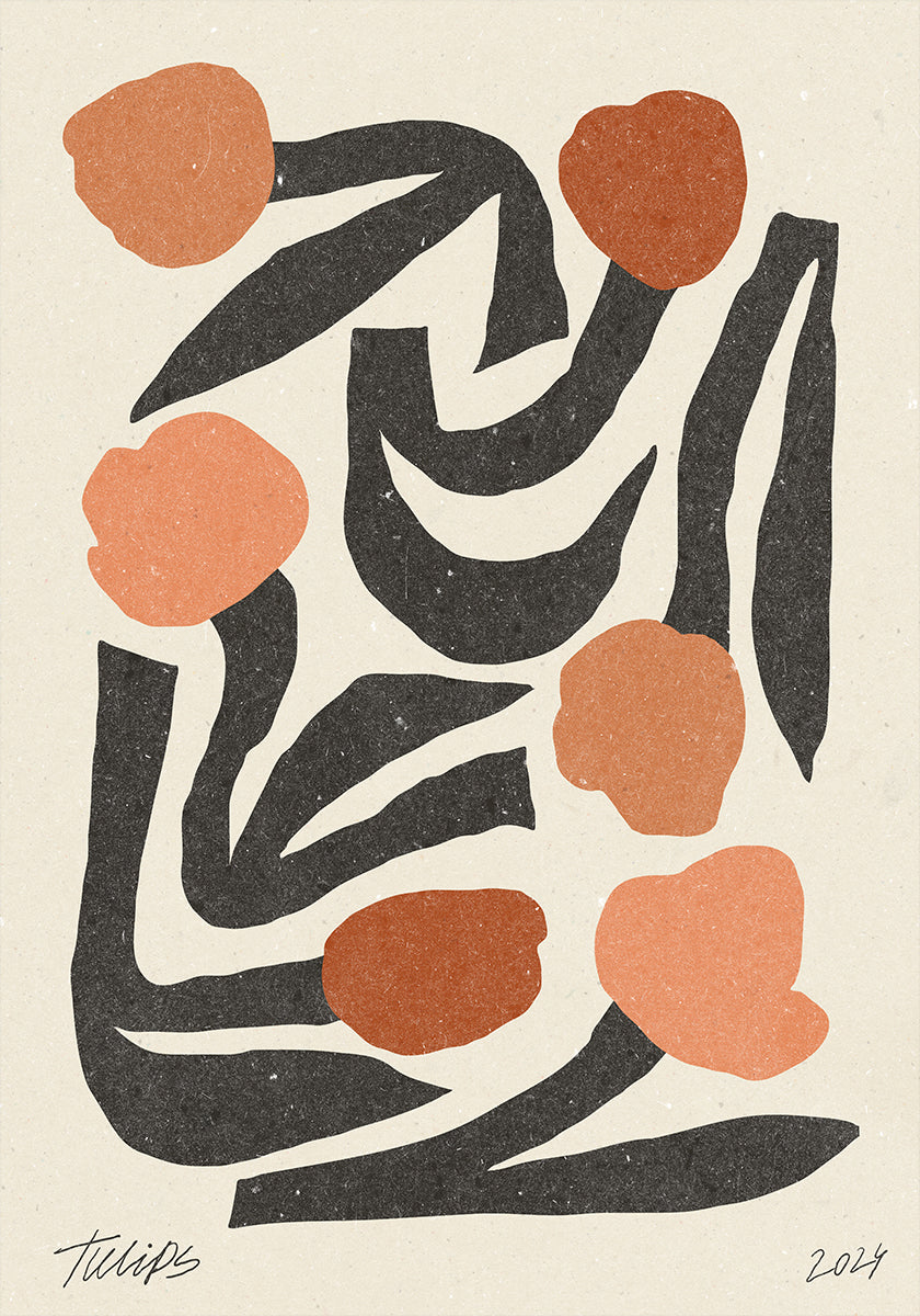 Modern Flower 03 Poster