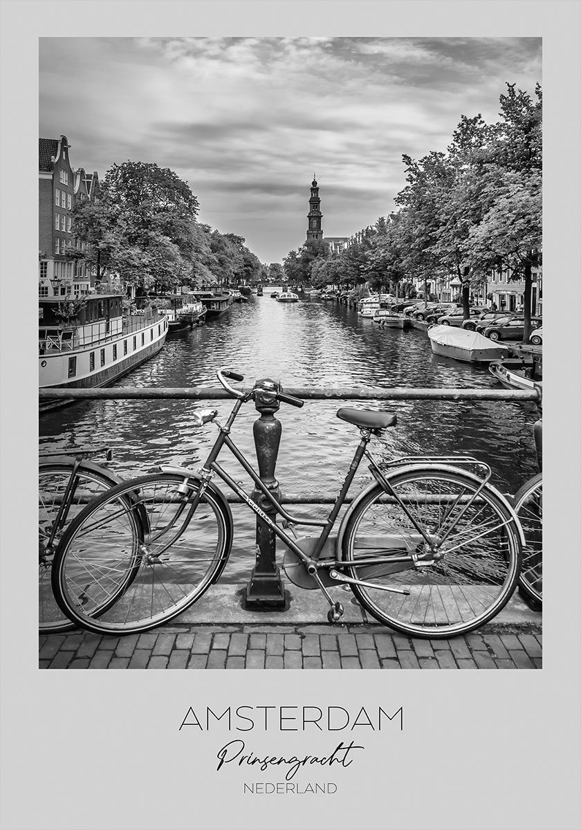 In focus: AMSTERDAM Prinsengracht Poster