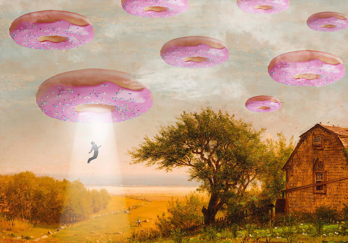 Donut Invasion Poster