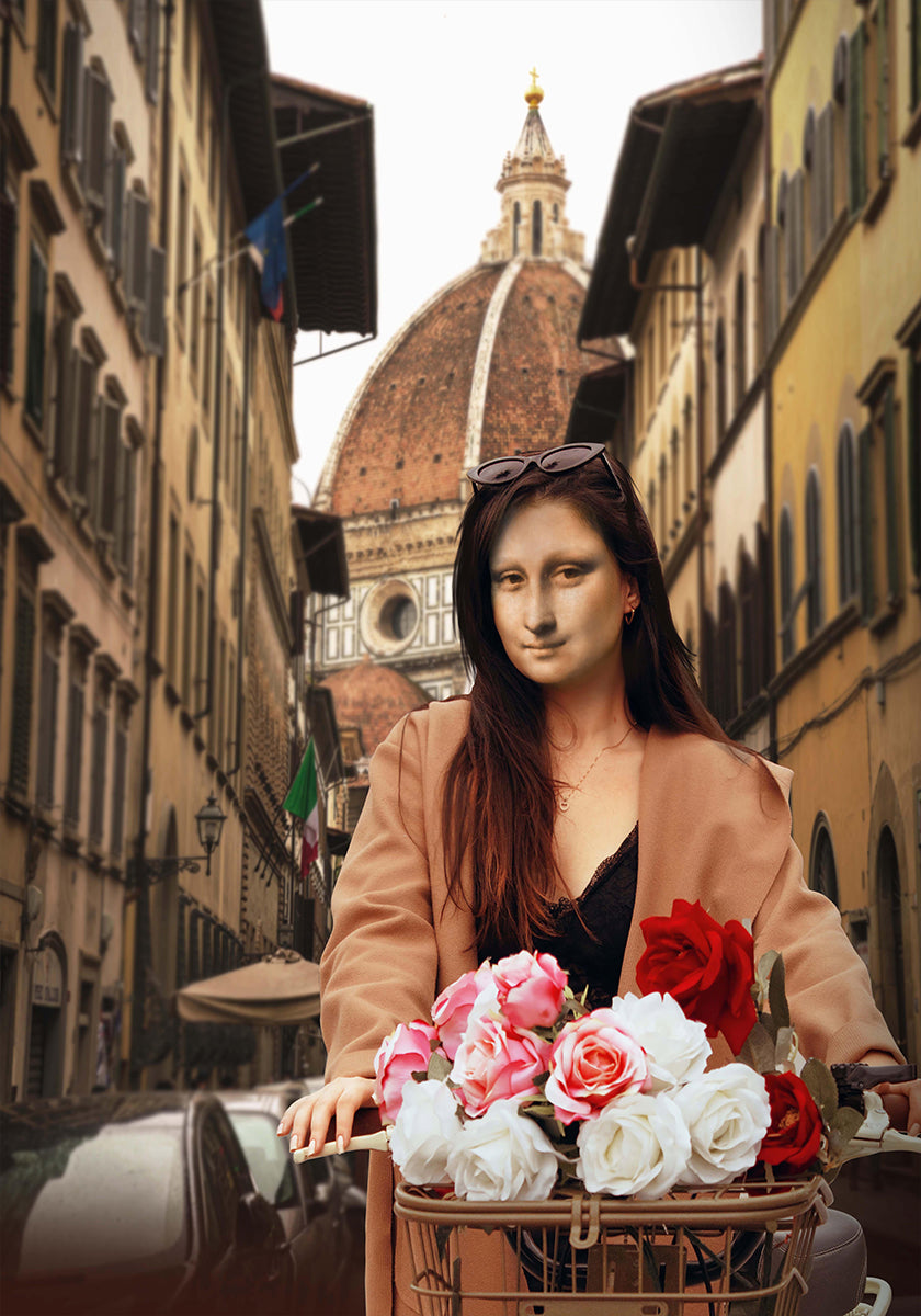 Mona On Florence Poster