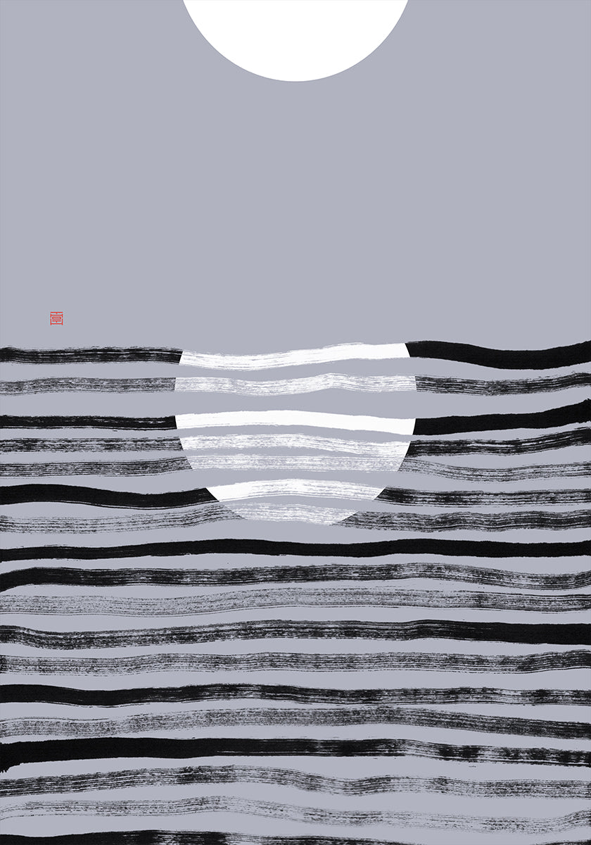 Hidden Moon N°2 | Reflection