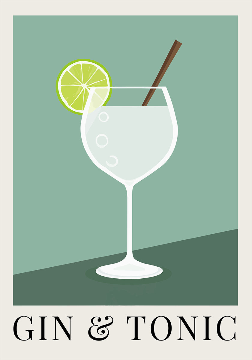 Gin & Tonic Poster