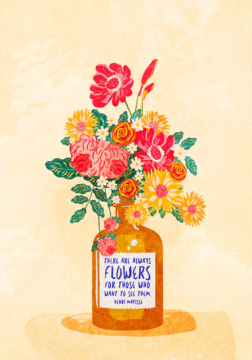 Always flowers Poster