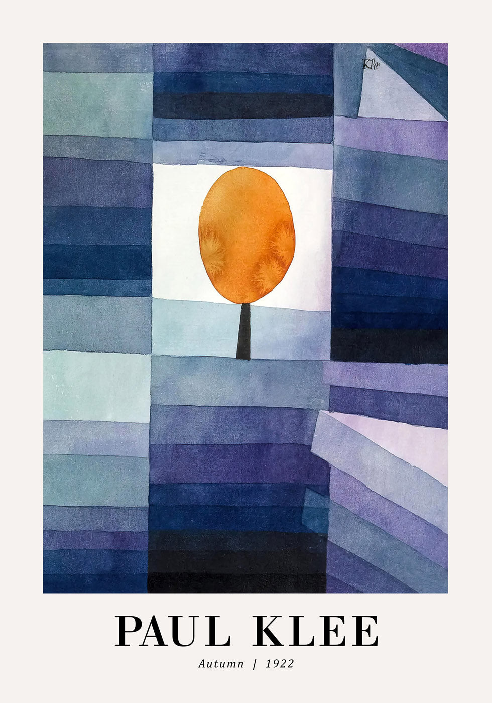 Autumn 1922 by Paul Klee Poster - Posterbox.no