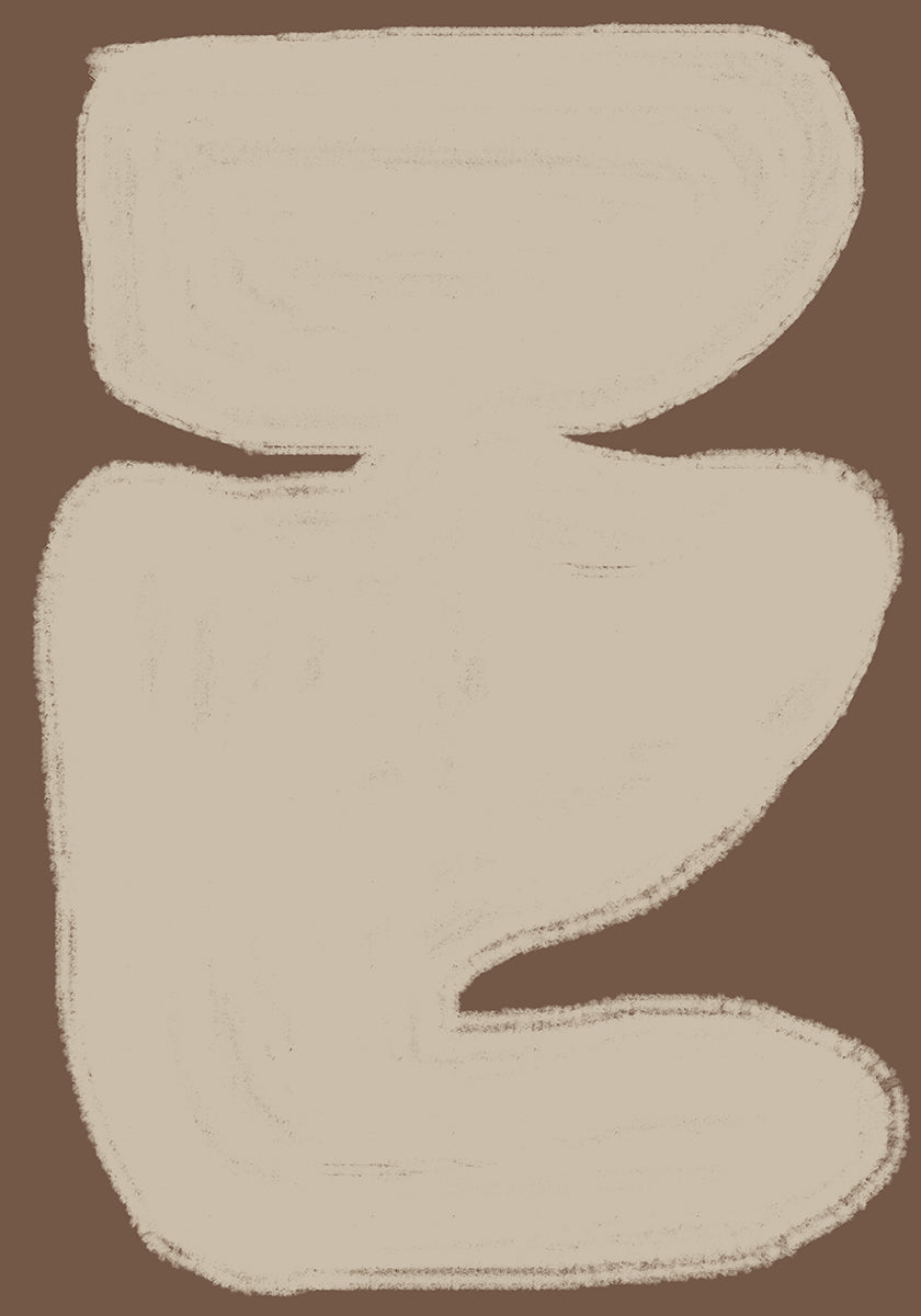 Abstract Whisper Poster