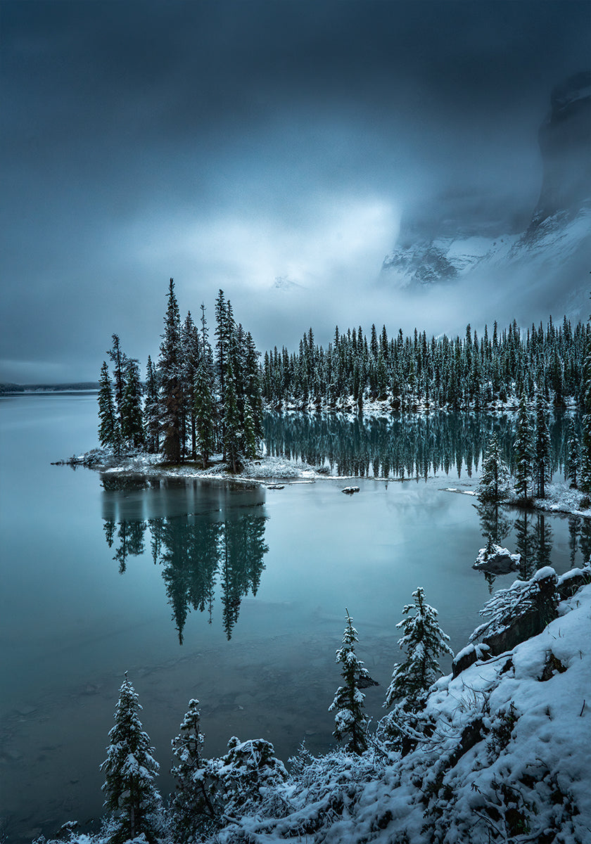 A moody morning Poster