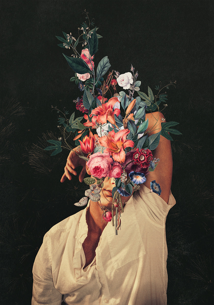 Roses Bloomed Everytime I Thought of You Poster