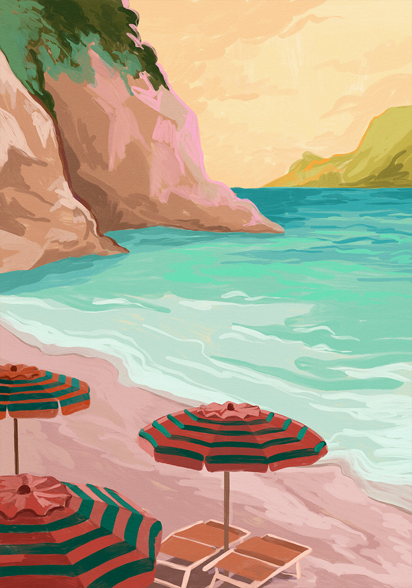 Tropical Holiday Poster