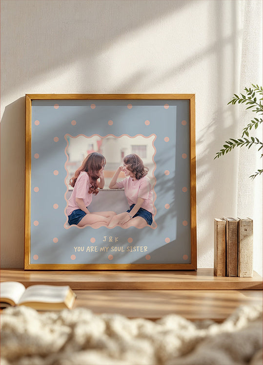 Photo with polka dot Personal - Posterbox
