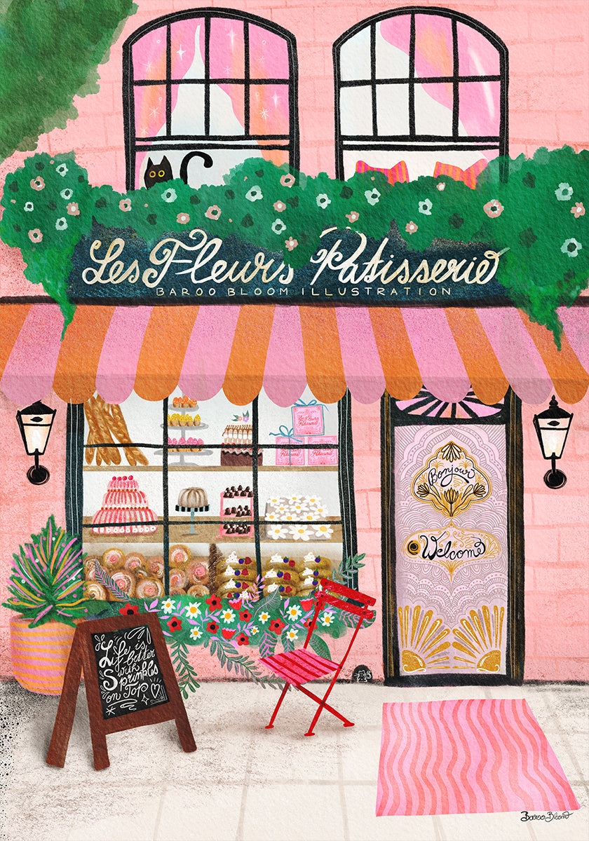 Bake Shop Front Poster